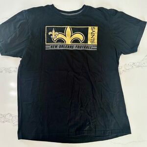 New Orleans Saints Men’s XL Black NFL Football T-Shirt